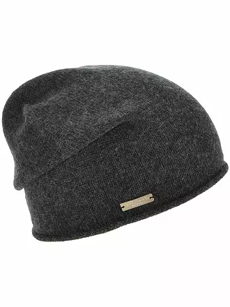 SEEBERGER | Bonnet en cachemire - Calotte | grau